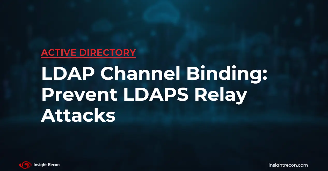 Blog article feature image for LDAP channel binding